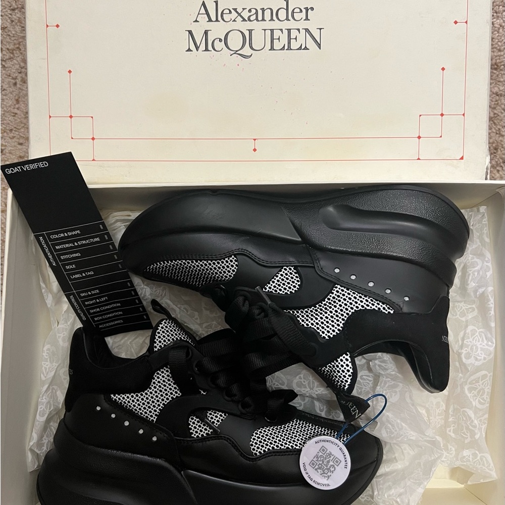 Alexander McQueen Oversized Runner Sneakers